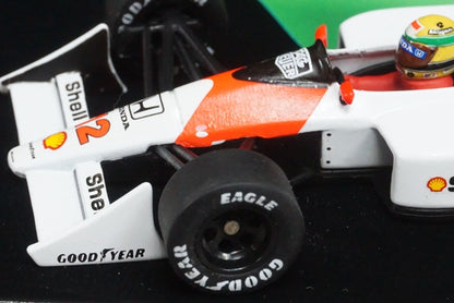 1:43 MINICHAMPS McLaren Honda MP4/4 Turbo A.Senna 1988 #12 ASC No.1