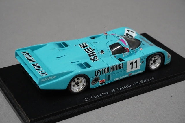 1:43 Spark KBS008 Porsche 962C Le Mans 1989 #11 Leyton House model car