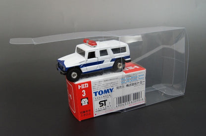 Tomica 2-layer type large protective clear case model car toy car