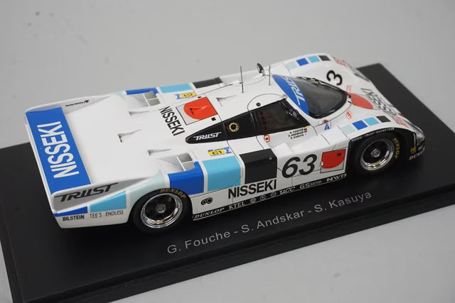 1:43 SPARK KBS009 Porsche 962C LM Le Mans 1990 #63 NISSEKI