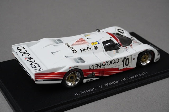 1:43 SPARK KBS024 Porsche 962 Le Mans 1987 #10 model car