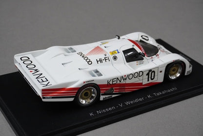 1:43 SPARK KBS024 Porsche 962 Le Mans 1987 #10 model car