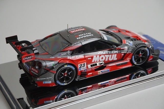 1:43 EBBRO 45107 Nissan Motul Autech GT-R Super GT500 2014 #23 model car
