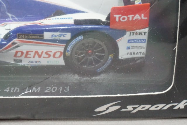 1:43 SPARK S2380 Toyota TS030 Hybrid Le Mans 24h 4th place 2013 #7