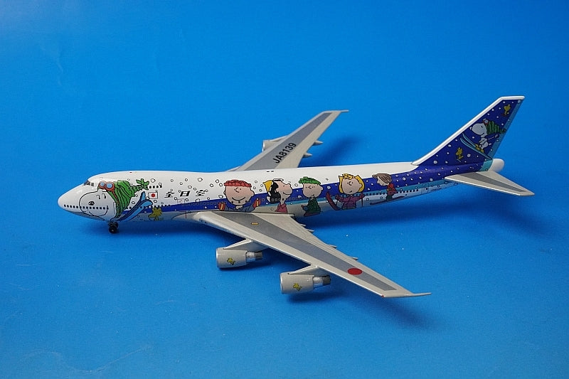 1:400 B747SR-81 ANA Snoopy Jet JA8139 BB-2006-012 Big Bird airplane model