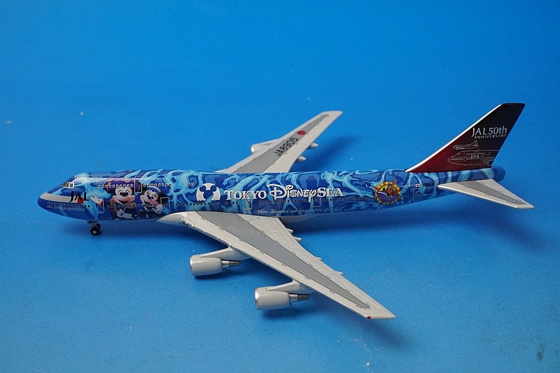 1:500 B747-400D JAL Tokyo DisneySea JA8905 2002-21 Big Bird airplane model