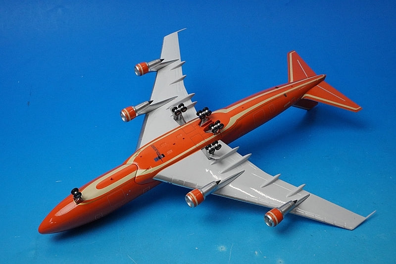 1:200 B747-200 Braniff International Orange N602BN IF742005 INFLIGHT airplane model