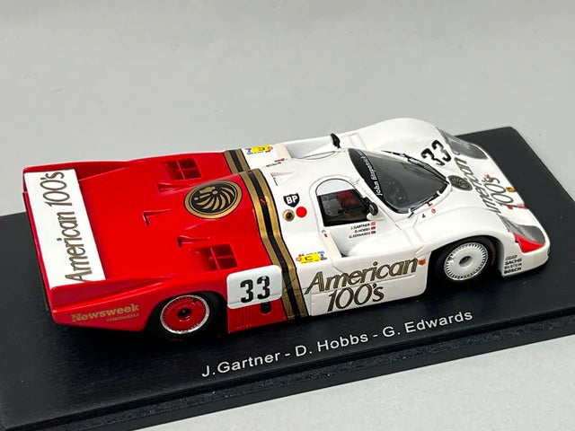 1:43 SPARK S3490 Porsche 956 LM Le Mans 1985 #33