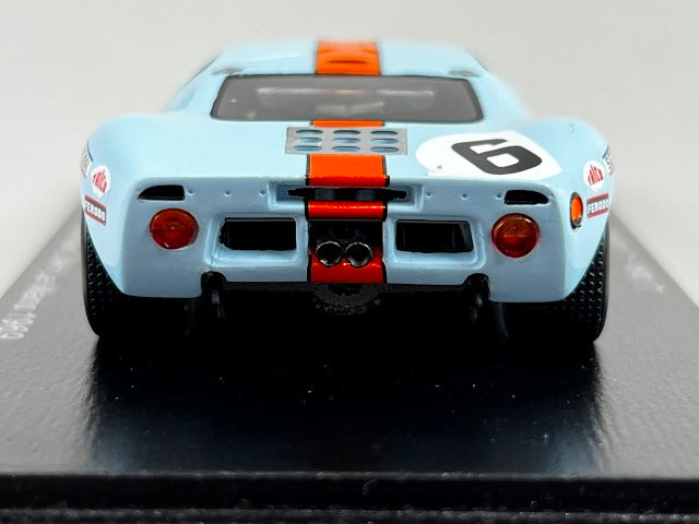 1:43 SPARK 43LM69 Ford GT40 Le Mans 24h Winner 1969 #6 Gulf