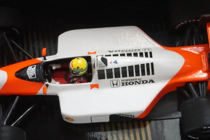 1:43 MINICHAMPS 436880012 McLaren Honda MP4/4 A.Senna 1988 #12