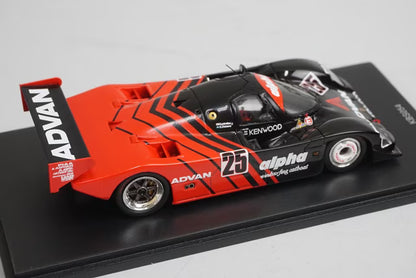 1:43 SPARK KBS054 Porsche 962C SUZUKA 1000km 1989 #25