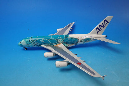 1:200 A380-800 ANA FLYING HONU Kai Green JA382A NH20144 ANA airplane model