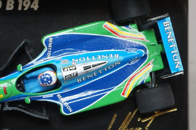 1:43 MINICHAMPS 510944335 Benetton Ford B194 Suzuka M.Schumacher 1994 model car