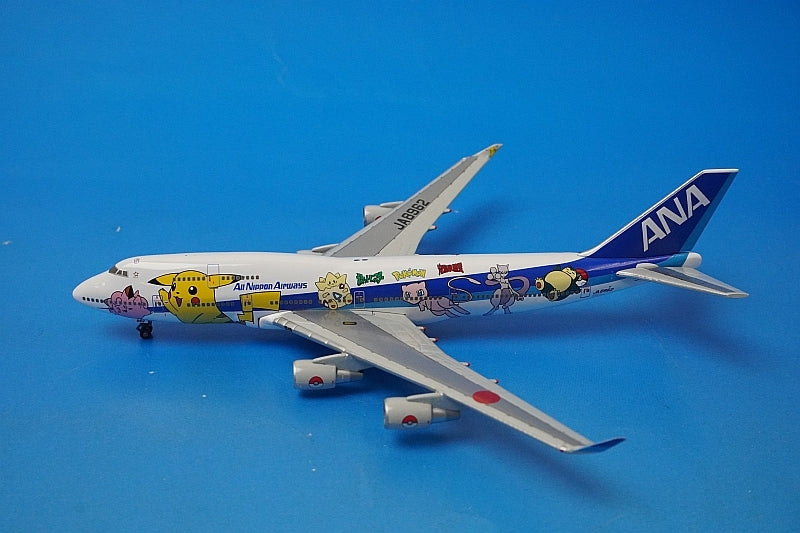 1:500 B747-400 ANA Pokemon Jet International JA8962 NH50029 ANA airplane model