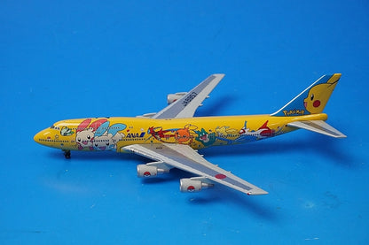 1:500 B747-400 Pokemon Pikachu Jumbo JA8957 NH50030 ANA airplane model