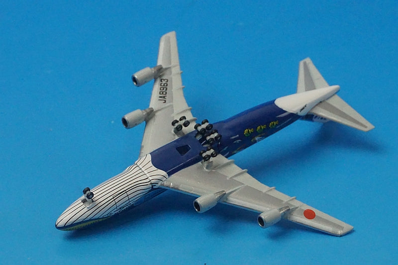 1:1000 B747-400 ANA Marine Jumbo JA8963 NH10030 ANA airplane model