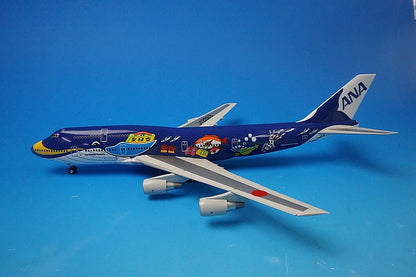 1:200 B747-400 ANA Marine Jumbo JA8963 NH20059 ANA airplane model