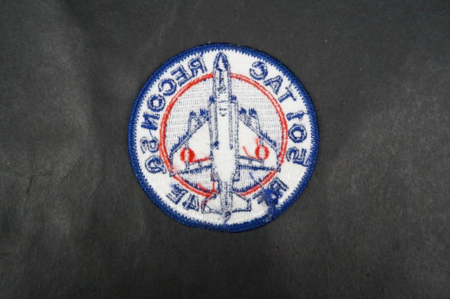 Patch JASDF 501 TAC RECON SQ Hyakuri Air Base high visibility