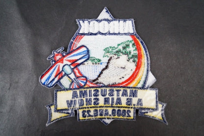 Patch JASDF Airlock Air Show Air Festival August 23, 2009 Matsushima Air Base without hook and loop