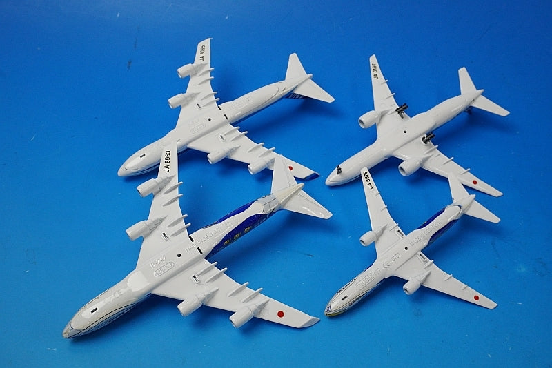 1:500 B747-400 ANA Marine Jumbo JA8963 B767-300 JA8579 B747-400 JA8095 B777-200 JA8197 Set of 4 SCHABAK