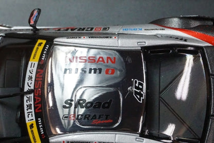 1:43 EBBRO 45382 Nissan S Road CRAFTSPORTS GT-R Super GT500 Rd.1 Okayama 2016 #46