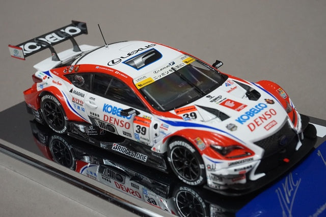 1:43 EBBRO 45378 DENSO Kobelco SARD RC F Super GT500 Champion 2016 #39 model car