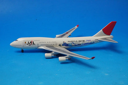 1:400 JAL Boeing 747-446 "Go Japan National Soccer Team" JA8909 10056 Phoenix airplane model