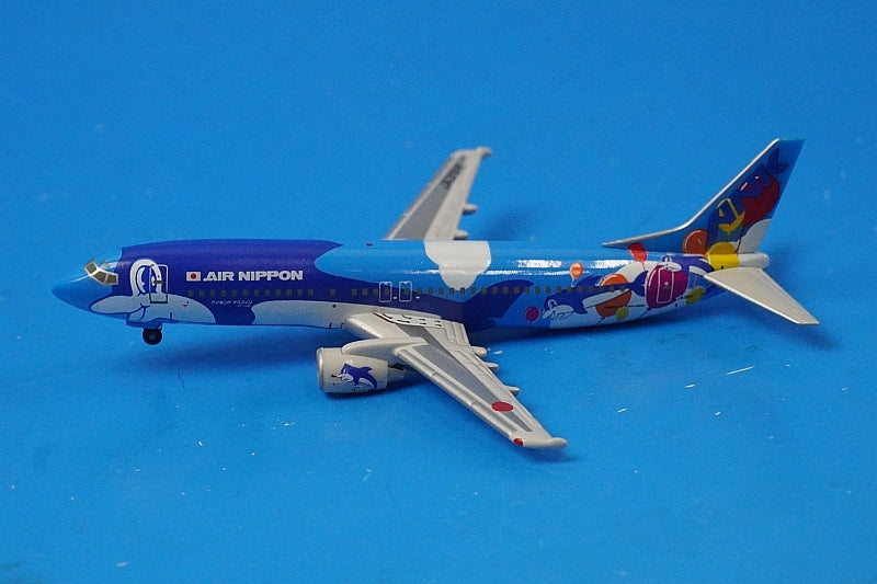1:500 B737-400 ANK Island Dolphin JA391K EL50391 ANK airplane model