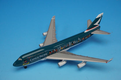 1:500 B747-400 Cathay Pacific Airlines The Spirit of Hong Kong B-HOX Herpa airplane model