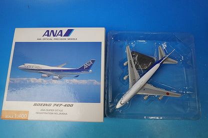 1:400 B747-400 ANA SUPER STYLE JA405A NH40005 ANA airplane model