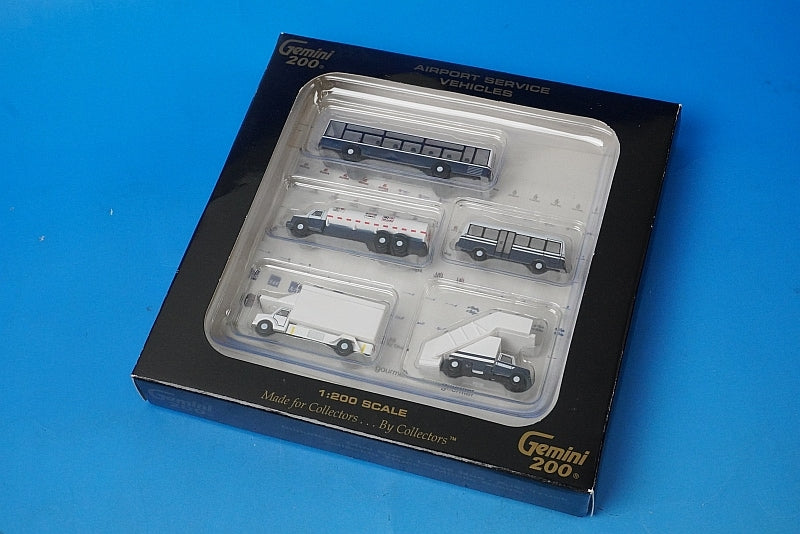 1:200 Airport Diorama Ground Service Vehicle Set G2APS450 Gemini airplane model
