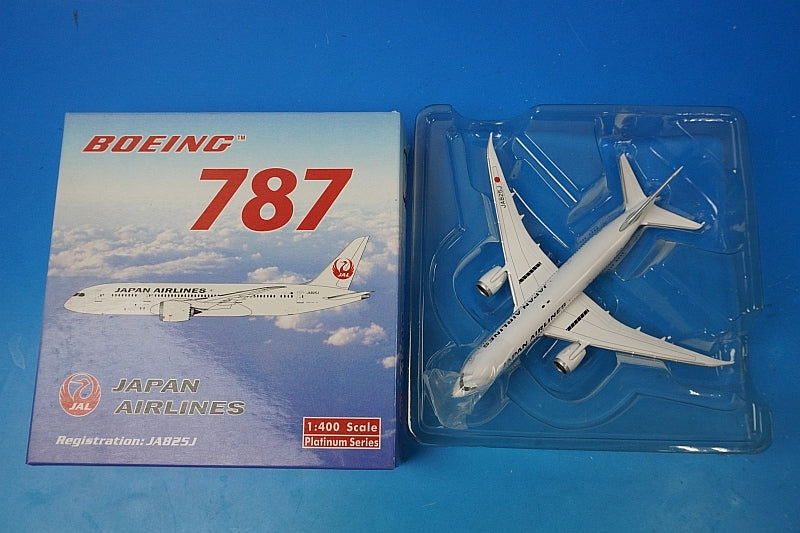 1:400 B787-8 JAL New Tsurumaru Paint JA825J 10589 Phoenix airplane model
