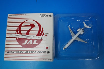 1:400 MD-90-30 JAL New Tsurumaru Paint JA8070 XX4941 JC Wings airplane model