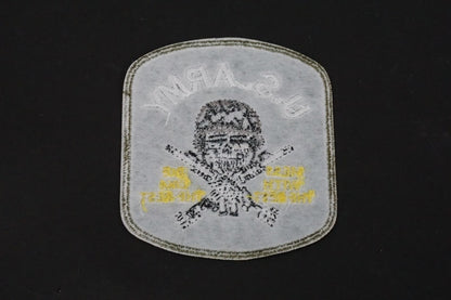 Patch USN American U.S. Army Skull Green without hook and loop