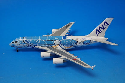 1:400 A380-841 ANA FLYING HONU ANA blue with WiFi radome gear JA381A NH40099 ANA