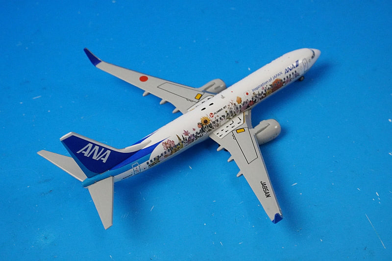1:400 B737-800 ANA Tohoku FLOWER JET JA85AN [XX4690] JC Wings airplane model