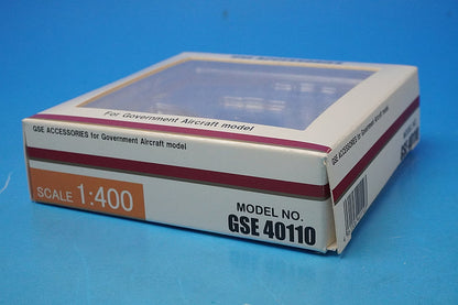 1:400 Airport Diorama Accessory Blue Bus Step Car Towing Tractor and Tober Set GSE40110 ANA airplane model