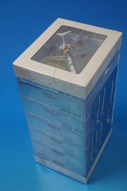 1:500 MD-90 Series Mini Airplane Model JAS Akira Kurosawa 7-Piece Set Other airplane model