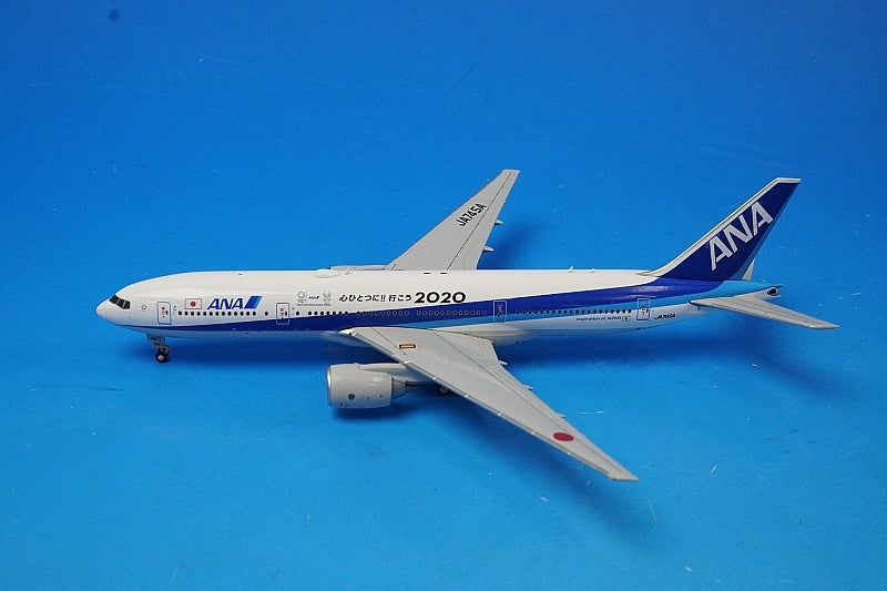 1:400 B777-200ER ANA Let's unite our hearts!! Let's go 2020 JA745A EW4772003 JC Wings airplane model