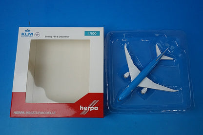 1:500 B787-9 KLM Royal Dutch Airlines PH-BHA 528085 Herpa airplane model