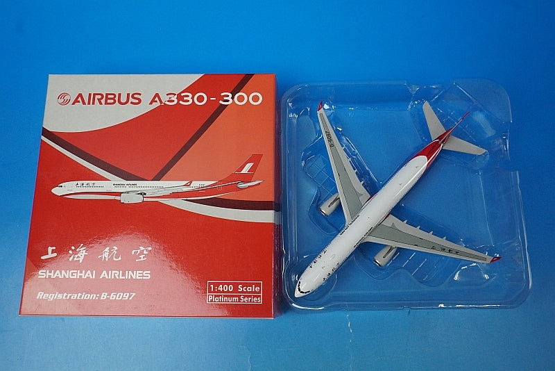 1:400 A330-300 Shanghai Airlines B-6097 10859 Phoenix airplane model
