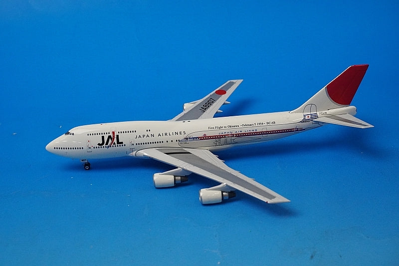 1:400 B747-400 JAL Okinawa service 50th anniversary 10380 Phoenix airplane model