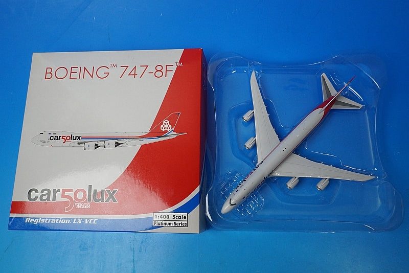 1:400 B747-8F Cargolux 50years LX-VCC 11605 Phoenix airplane model