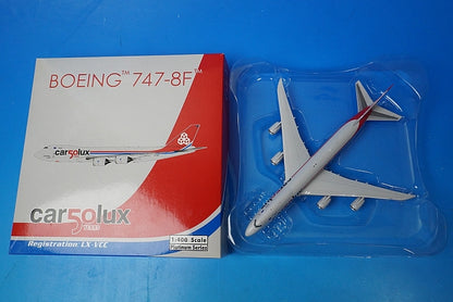 1:400 B747-8F Cargolux 50years LX-VCC 11605 Phoenix airplane model