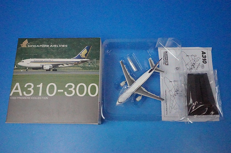 1:400 A310-300 Singapore 9V-STQ 55594 Dragon airplane model