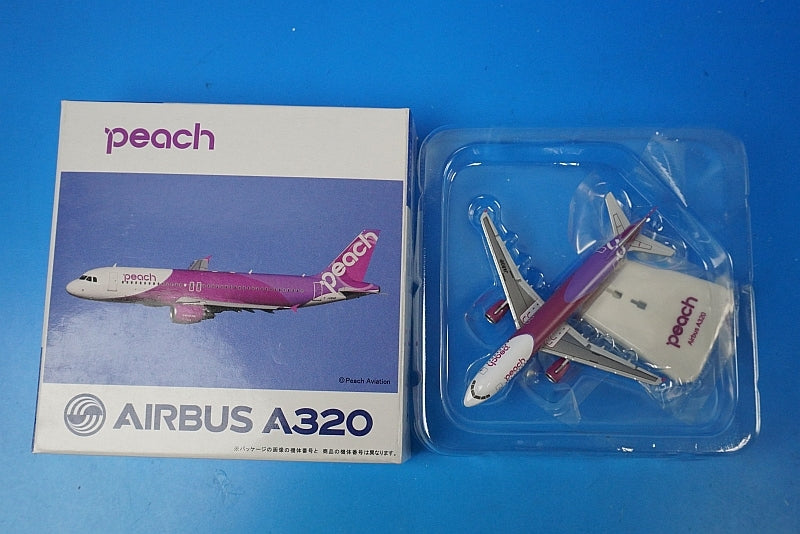 1:500 A320-200 Peach No.1 JA801P MM50001 Hogan airplane model