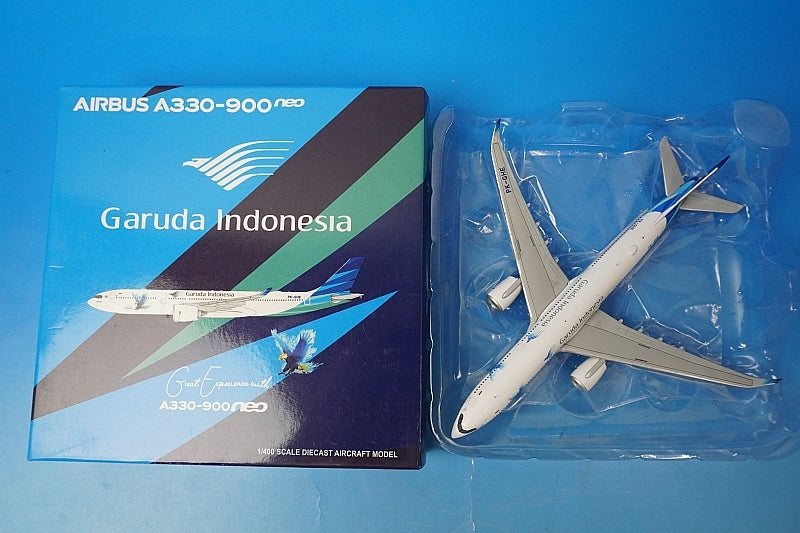 1:400 A330-900neo Garuda Indonesia Great Experience with A330-900neo PK-GHE XX4484 JC Wings airplane model