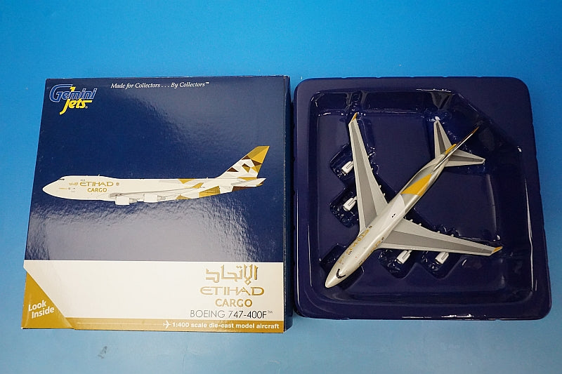 1:400 B747-400F Etihad Cargo N476MC GJETD1477 Gemini airplane model