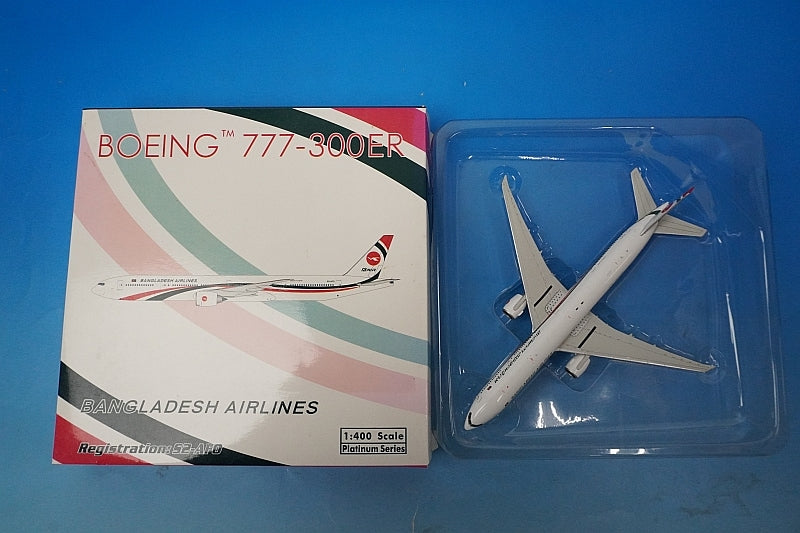 1:400 B777-300ER Bangladesh S2-AFO 10814 Phoenix airplane model