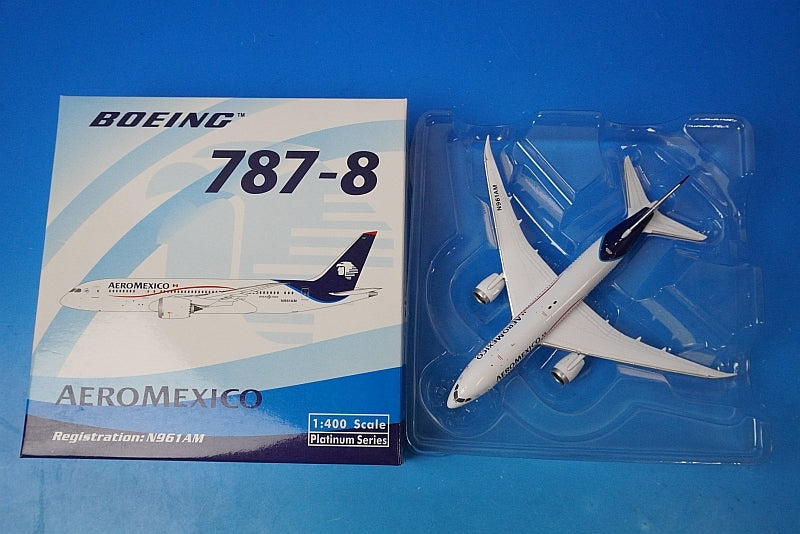 ❶　Phoenix 1/400 アエロメヒコ航空 B787-8 N961AM 1:400 B787-8 Aeromexico N961AM 10820 Phoenix airplane model